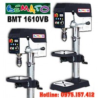 Máy khoan bàn Bemato BMT-1610VB, khoan bàn 16mm, tốc độ điều chỉnh vô cấp, motor 1HP (750W)